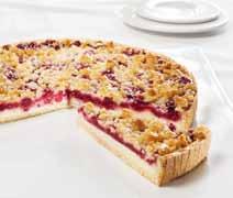 50 g 12 Cherry Tarte This tarte would be at home in the finest French patisserie: A chocolate all-butter shortcrust pastry