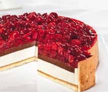 16 Strawberry Cream Gateau Queen The queen of fruits is the crowning glory: Enhanced with delicious strawberry cream, the aromatic strawberry filling is sandwiched