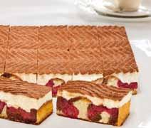 200 g 20 9,5 x 5,0 cm Fresh Cream Slice with Tangerines No coffee table would be complete without this delight in its gateau form.