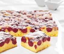 calorific value per 100 g: 901 kj / 215 kcal / per portion: 68 kj / 152 kcal BALANCE Rhubarb and Strawberry Sheet Cake One of our most popular cakes even the low-fat, low-sugar version is pure