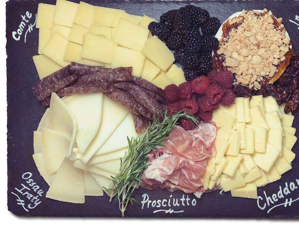-The Complete Platter- HOLIDAY CHEESE AND CHARCUTERIE PLATTER Everything you see here including a slate serving tray and chalk. MAKES A GREAT GIFT!