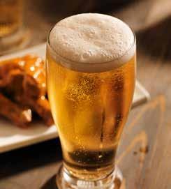 BEER, COOLERS & CIDERS ICE-COLD CRAFT BEER We love craft beer! Served in a frosted glass or in pitchers. Ask your server for local favourites. 16oz $5.99 19oz $6.99 60oz $18.