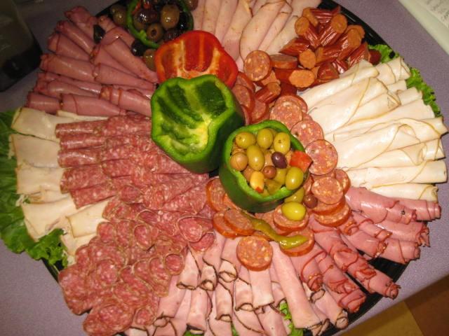 98 (Serves 15-20) Cheese & Cold Cuts- Choose from standard