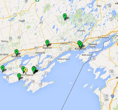 Program Results Year 1 Participation (Eastern Ont.) 25 wineries 27 Farmers Markets 258 cumulative sales dates Avg.