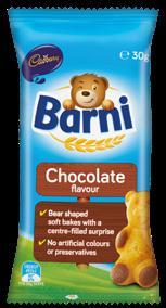 $1 Cadbury Barni 30g P3 Starts