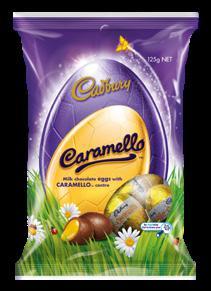 $5 Cadbury Caramello Egg Bag 125g P3