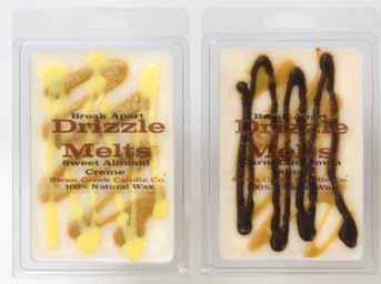 Drizzle Melts 29 Fragrances Drizzle Melts TM are a wonderful collection of tempting products from Swan Creek Candle Company s 2012 Collection.