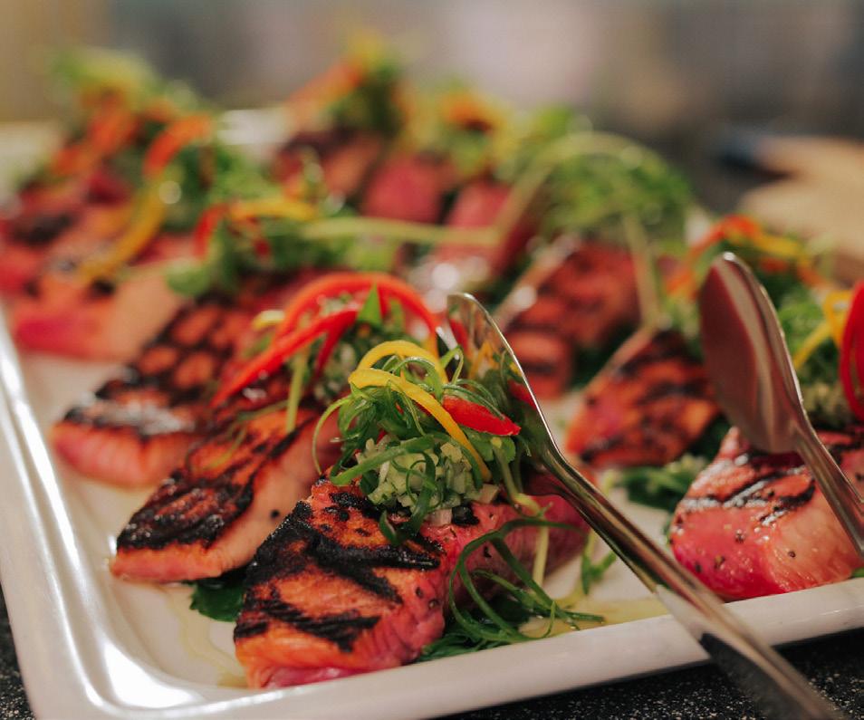 Our talented chefs can also organise menus that cater to your specific dietary requirements.