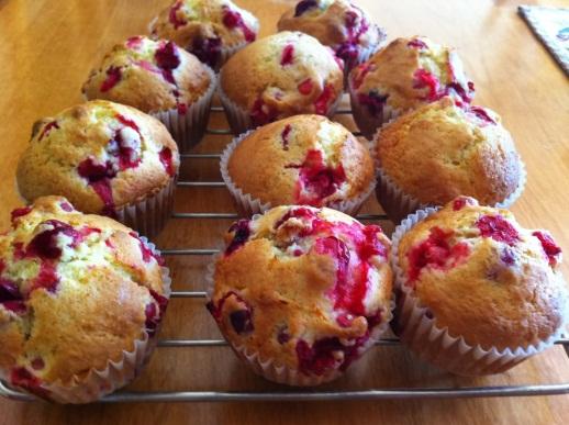 Weekly Recipe: Cranberry Muffins Soften 2 Tbs. butter or margarine. Lightly beat 1 large egg. Grate 4 tsp. orange zest. Juice the orange. You will need 3/4 cup orange juice.