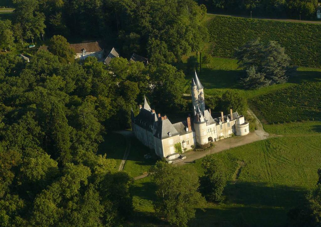 Château de Tracy, built in the 14th century; one