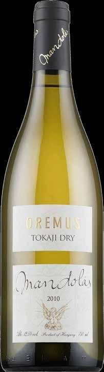 It is produced from grapes that are not affected by noble rot but express the mineral hints of its originally volcanic soil and matured in new Hungarian oak barrels.
