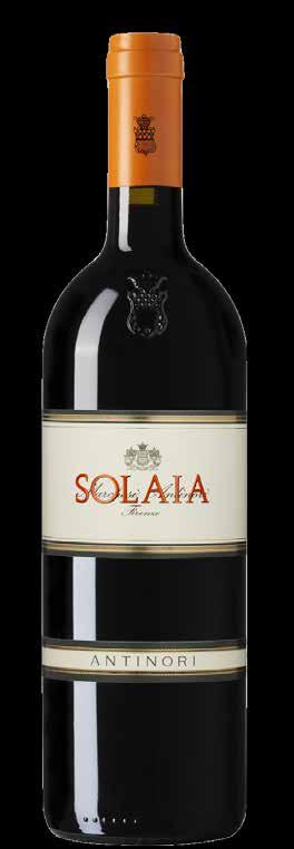 ITALY - TUSCANY (RED) ITALY - TUSCANY (RED) SOLAIA TIGNANELLO Solaia is a stunningly rich, Cabernet-Sauvignon dominated blend that comes from a tiny, sun-drenched parcel on the Tignanello estate in