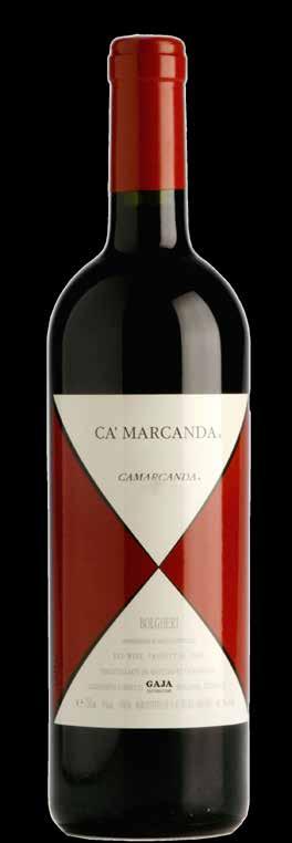 ITALY - TUSCANY (RED) BOLGHERI - CA MARCANDA (GAJA) ITALY - TUSCANY (RED) BOLGHERI - TENUTA GUADO AL TASSO This is the primary - and basically eponymous - wine of the estate and is clearly more