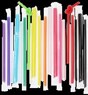 STIRRERS & STRAWS Stirrers and straws are essential for the complete service package for your beverages.