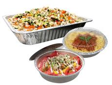 Maintain the moisture and temperature of your food with aluminum pans, containers, and foil.