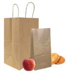 key features Multiple sizes and styles available Reusable and recyclable Custom print option available Paper To-Go Bags - Kraft Paper Shopping Bags - Kraft WEIGHT (lbs.