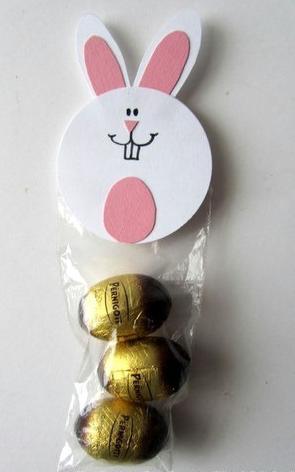 chocolate eggs, which contain a surprise inside.