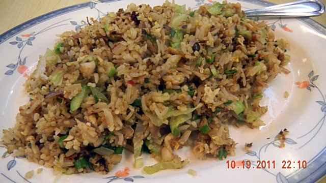55.00 7.05 Shrimp Paste Fried Rice in Chinese 蝦醬炒飯 5.
