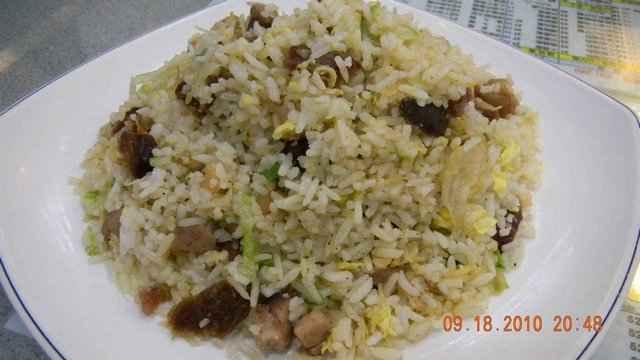 38.00 4.87 Conpoy BBQ Pork Fried Rice in Chinese 炒飯 3.
