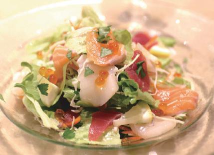 Salad Grilled Salmon,