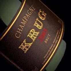 Krug Vintage 2003 (Gift Box) $1,950/btl $1,700/btl Year 2003 in Champagne is a year like none other, combining many circumstances: a dry winter and spring, very premature blooming followed by two