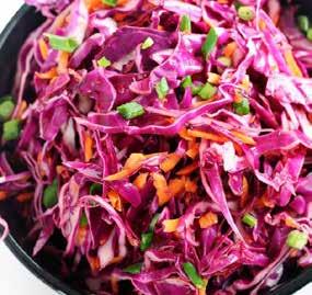 Produce Stand Cabbage and Sweet Cilantro Slaw Ingredients: 6 servings 6 cups raw