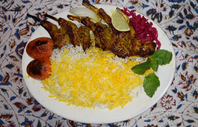 شاندیز مشهد )1 سیخ( Mashad Sheshlik Kabob with Rice $25.