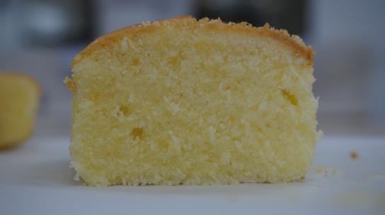 Fat Cross-section of low fat baked