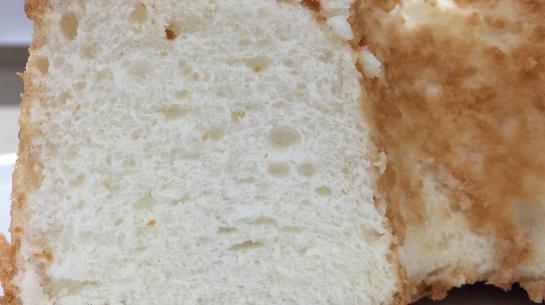 food cake) 0% fat Cross-section of high