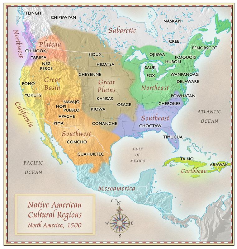 North American Life The North American environment varies greatly from region to region.
