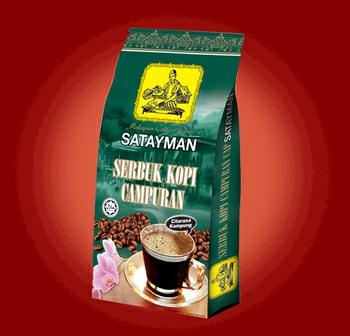 20pkt (200g) Satayman Coffee Powder Kampung 200g SATAYMAN COFFEE POWDER Kampung Old Street, Old Brand,