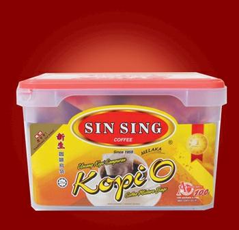 Sin Sing Kopi O Bag 100's SIN SING KOPI O BAG 100's experienced the unique