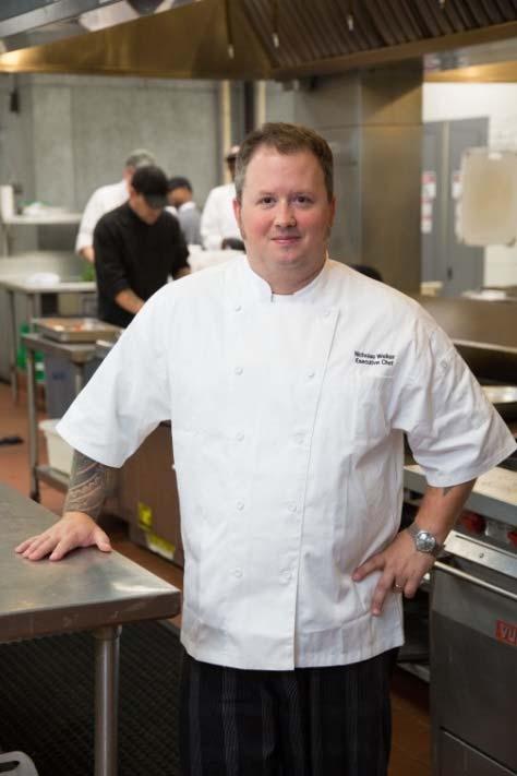 Meet the Chef CULINARY DIRECTOR/EXECUTIVE CHEF NICHOLAS WALKER Nicholas Walker has been the Culinary Director/Executive Chef at the Cobb Galleria Centre and Cobb Energy Performing Arts Centre since