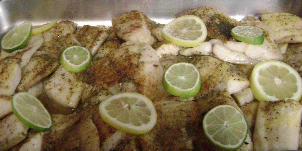 FISH Baked Tilapia in a Lemon Caper Sauce Fried Catfish Blackened Salmon Fillet Blackened Tilapia Encrusted Tilapia Salmon with