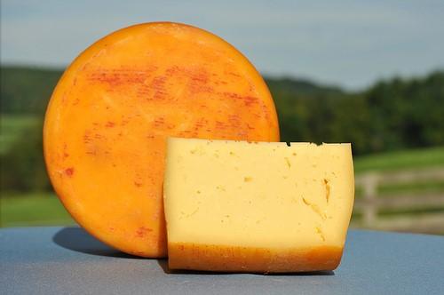 Lida Gold #6085 8lb Wheel Calkins Creamery Pennsylvania, Farmstead A Montasio-style cheese, cave-aged for a year.