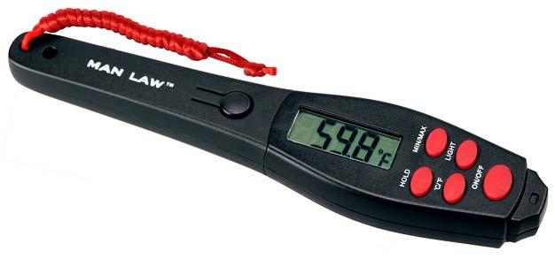 Temperature guide included NSF list 31 GAUGES MAN-T816CBBQ INSTANT READ GAUGE WITH GLOW IN THE DARK DIAL Dial size:1.