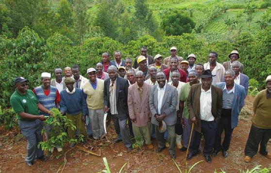 AWF s six-year partnership with Starbucks and 5,000 farmers under the Kenya Heartland Coffee Project