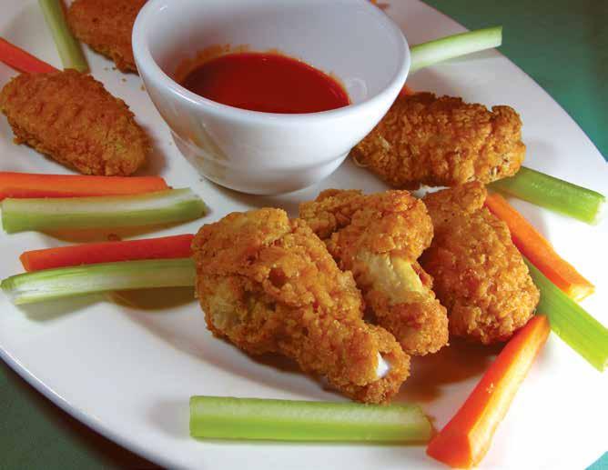 Buffalo Wings Soups Daily Homemade Soups Bowl. 2.59 Soup & Salad Bowl of our daily homemade soup & tossed salad. 4.59 Appetizers Potato Skins With bacon, cheese & sour cream. 5.