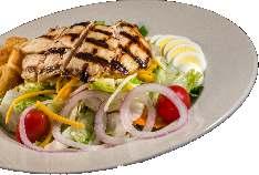CHICKEN SALAD Grilled or fried with your choice of wing sauce.