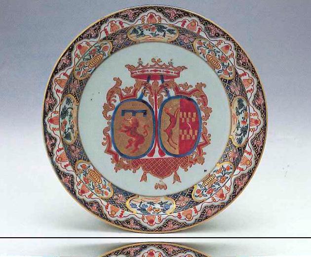 Wedding orders This is a piece from a service set especially made for the wedding of Dutch aristocrats in 1702.