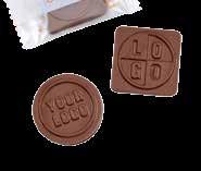 chocolate shapes: square, circle,