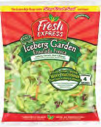 3 E 2 oz. bag Express Garden Salad $.