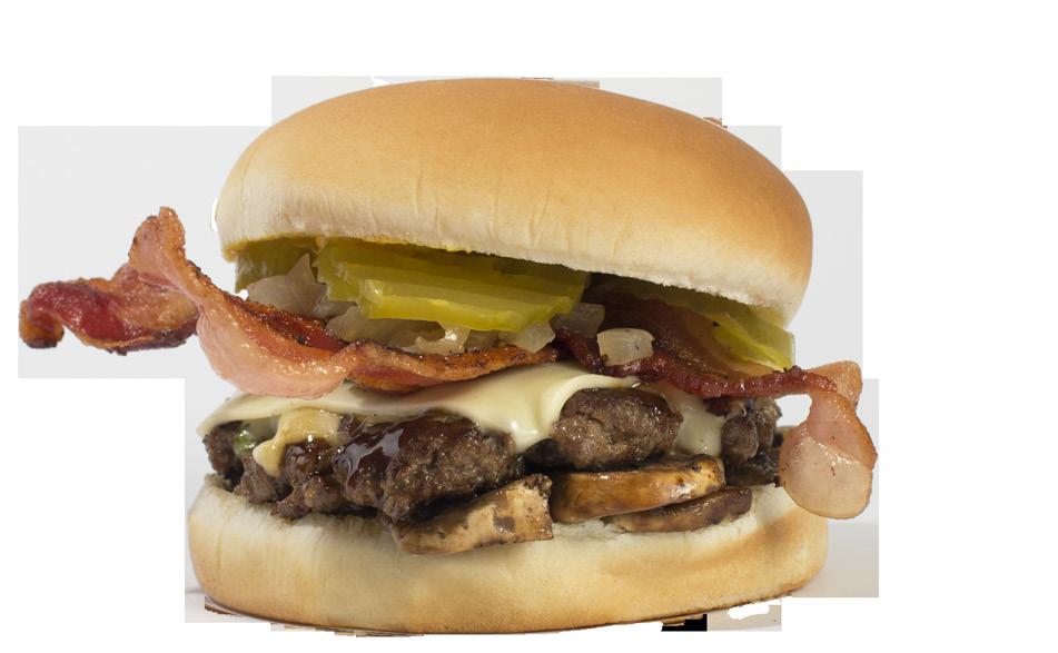 FAMOUS HAMBURGERS Pick your favorite burger, or we ll fix it any way you like add an extra patty,