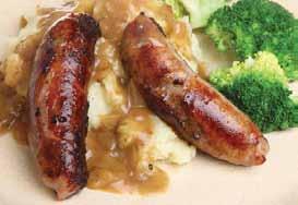 au into bush While I love most food and I really get I can get tucker, bangers and mash is something in winter anywhere I travel and I love it. It s great with some good green veggies as well.