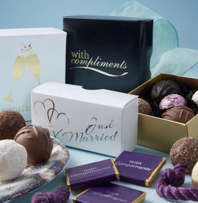 Gifting GIFTING We offer a wide range of stock gift boxes for every occasion. Each gift box contains a luxury assortment of truffles and chocolates.