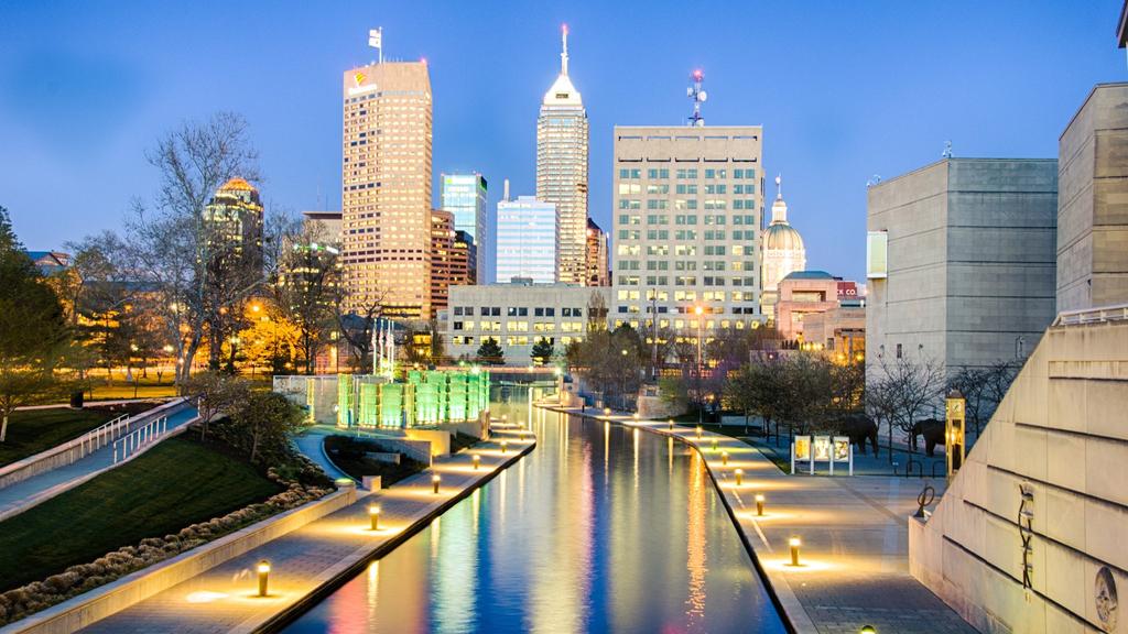 Indianapolis is a trade and transportation center, with 50 percent of the U.S. population within an eighthour drive.