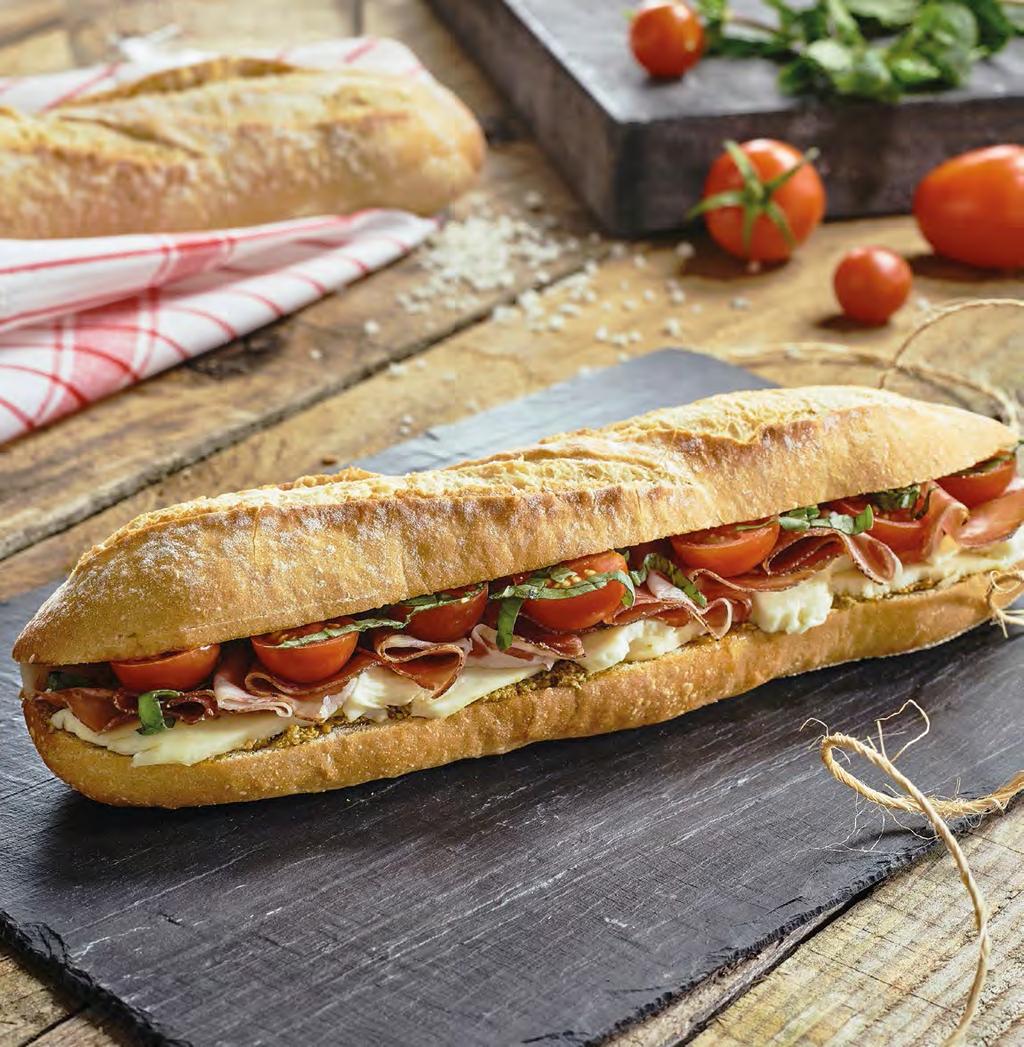 Sandwich breads Discover our range of sandwich breads and bring diversity to your current product range!