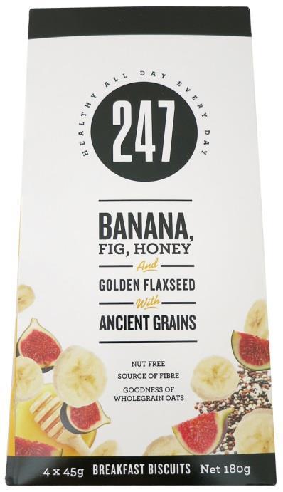 perfect breakfast to start your day with only 5g of sugar and ancient grains like Kamut wheat, spelt, and quinoa 247