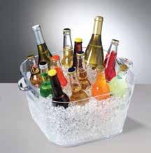 They hold plenty of ice and keep lots of your favourite wine, champagne, beer, soft