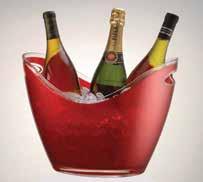 Buckets, Tubs, & Beverageware This premier collection of party tubs and wine buckets are produced by a special double